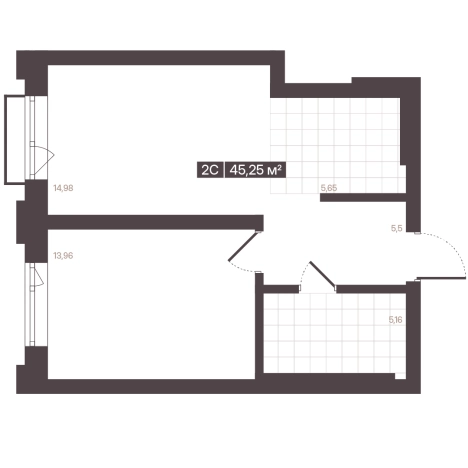 Купить квартиру в новостройках в Кемерове. Вариант № 170692, 1, площадь -  квм, цена 7687161 рублей