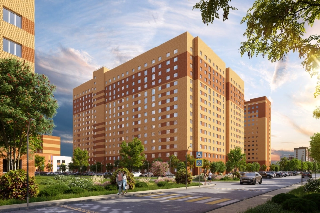 Купить однокомнатную квартиру в новостройках в ЖК «Юный» в Рязани. Вариант № 1609170, 3, площадь -  квм, цена 3000719 рублей