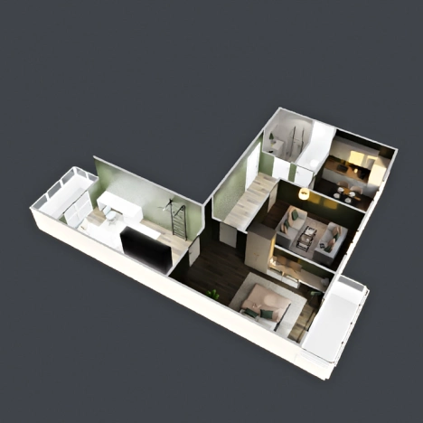 Купить трехкомнатную квартиру на улице Жилмассив в Новосибирской области. Вариант № 8969670, 23, площадь -  квм, цена 5600000 рублей