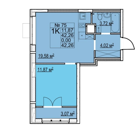 Купить квартиру в ЖК Мед в Нижнем Новгороде. Вариант № 139166, 0, площадь -  квм, цена 6350000 рублей