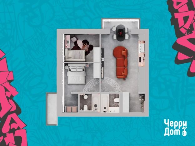 Купить двухкомнатную квартиру в новостройках на улице Западная в Вологде. Вариант № 110612, 0, площадь -  квм, цена 8872110 рублей