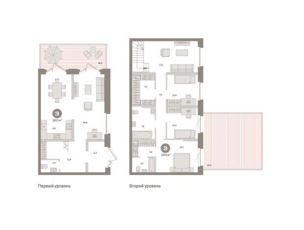 Купить трехкомнатную квартиру в новостройках в ЖК Метроном в Москве. Вариант № 8484299, 0, площадь -  квм, цена 45430000 рублей