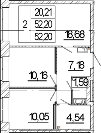Купить трехкомнатную квартиру в ЖК NEWПИТЕР в Ленинградской области. Вариант № 5259085, 0, площадь -  квм, цена 8957000 рублей
