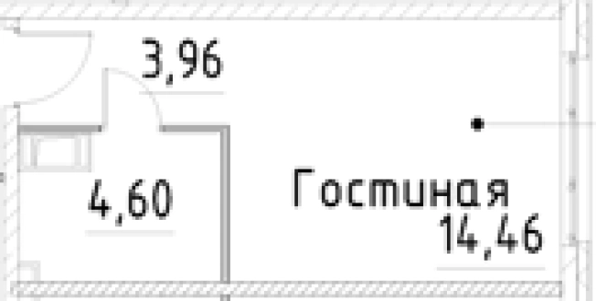 Купить Студию в новостройках на улице проспект Большевиков в Санкт-Петербурге. Вариант № 7596843, 0, площадь -  квм, цена 4977433 рублей