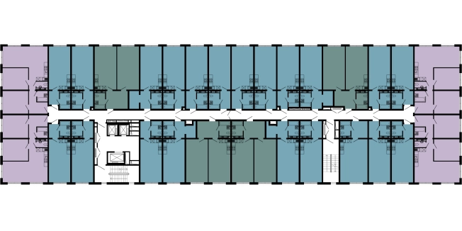 Купить двухкомнатную квартиру в ЖК Жилой комплекс "Чаадаев" в Пензе. Вариант № 5388218, 1, площадь -  квм, цена 5724180 рублей