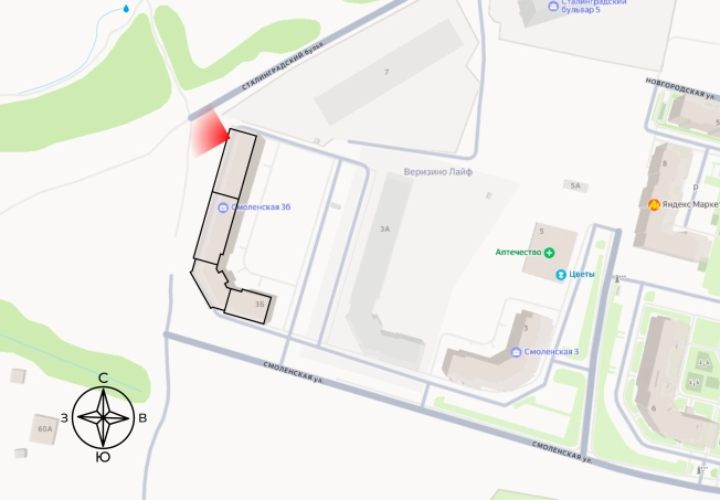 Купить квартиру в новостройках в ЖК "Смоленская 3Б" в смарт-квартале VERIZINO life в Владимире. Вариант № 5252287, 6, площадь -  квм, цена 4411800 рублей