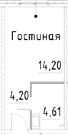 Купить Студию в новостройках на улице проспект Большевиков в Санкт-Петербурге. Вариант № 7596830, 0, площадь -  квм, цена 4975271 рублей
