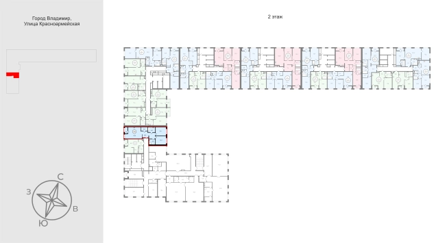 Купить однокомнатную квартиру в новостройках в ЖК UNO в Владимире. Вариант № 9570277, 1, площадь -  квм, цена 9898000 рублей