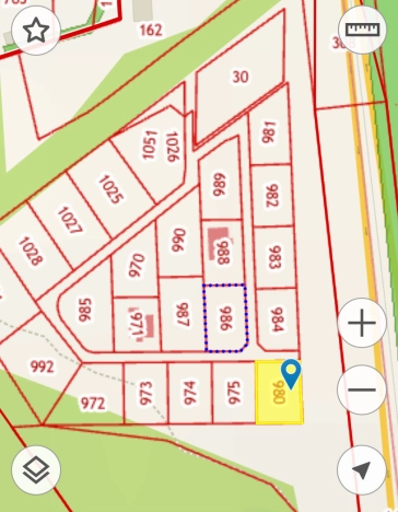 Купить земельный участок на улице Непокорённых Ленинградцев в Калуге. Вариант № 20394, 8, площадь -  квм, цена 3290000 рублей