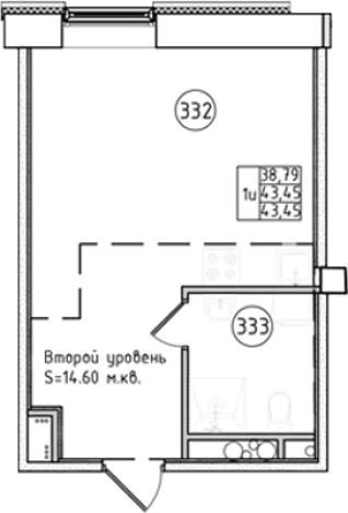 Купить квартиру в новостройках на улице Ивана Фомина в Санкт-Петербурге. Вариант № 6230571, 0, площадь -  квм, цена 10504500 рублей