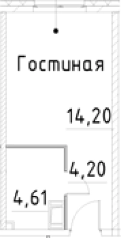 Купить Студию в новостройках на улице проспект Большевиков в Санкт-Петербурге. Вариант № 7596509, 0, площадь -  квм, цена 4994830 рублей