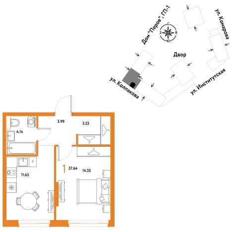 Купить квартиру в ЖК Страна.Парковая в Мытищах. Вариант № 10440717, 0, площадь -  квм, цена 15066667 рублей