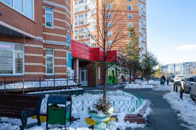 Купить квартиру на улице В. Высоцкого в Новосибирске. Вариант № 36532, 45, площадь -  квм, цена 6270000 рублей