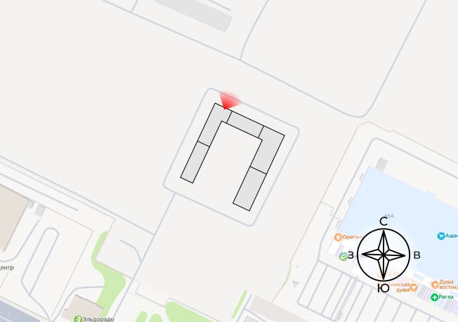 Купить двухкомнатную квартиру в ЖК Glorax Октябрьский в Владимире. Вариант № 134076, 1, площадь -  квм, цена 6569999 рублей