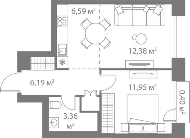 Купить квартиру на улице 1-й Котляковский переулок в Москве. Вариант № 95235, 0, площадь - квм, цена 22348779 рублей