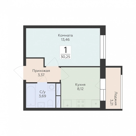 Купить квартиру в Воронеже. Вариант № 8203555, 0, площадь -  квм, цена 4822757 рублей