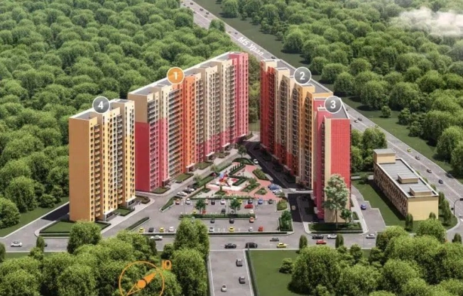 . Вариант № 7217043, 20, площадь - 34.5 квм, цена 6170000 рублей