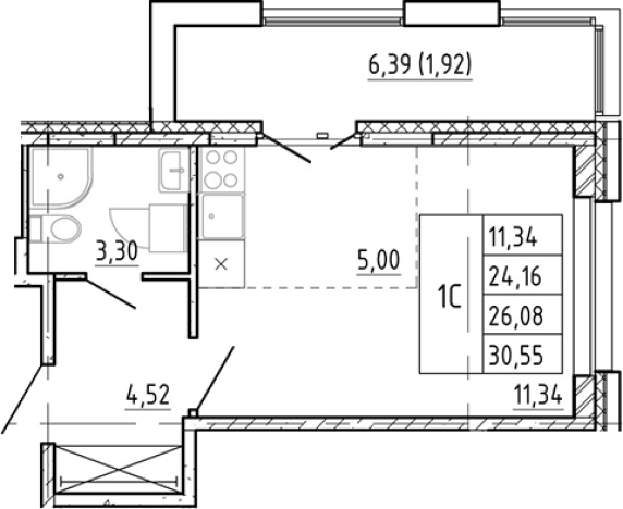 Купить квартиру в ЖК Полис Новоселье в Ленинградской области. Вариант № 7268145, 0, площадь -  квм, цена 4862888 рублей