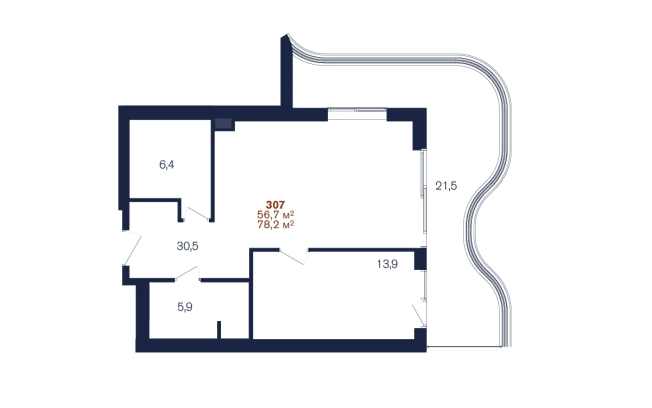 Купить однокомнатную квартиру в Краснодарском крае. Вариант № 2881770, 1, площадь -  квм, цена 125120000 рублей