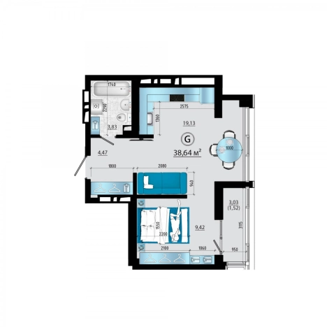 Купить двухкомнатную квартиру на улице 50 лет Октября в Приморском крае. Вариант № 6058653, 0, площадь -  квм, цена 8018694 рублей