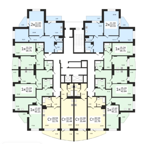 Купить однокомнатную квартиру в Владимире. Вариант № 10689664, 1, площадь - квм, цена 4900000 рублей