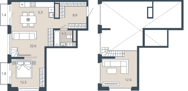 Купить однокомнатную квартиру в ЖК Жилой комплекс "Scala city" в Пензе. Вариант № 95746, 0, площадь -  квм, цена 11553600 рублей