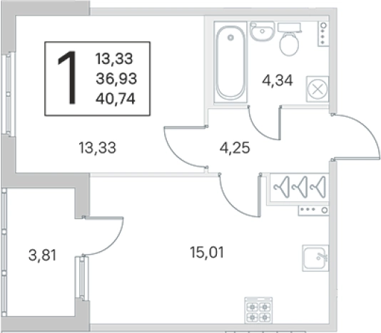 Купить двухкомнатную квартиру в новостройках у метро Проспект Ветеранов в Санкт-Петербурге. Вариант № 6866348, 0, площадь -  квм, цена 8209539 рублей