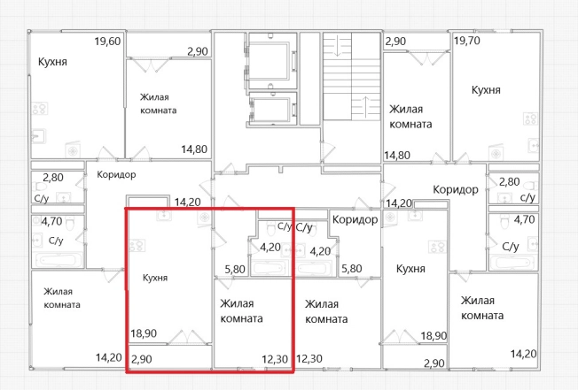 Купить однокомнатную квартиру в новостройках в Калужской области. Вариант № 124440, 1, площадь -  квм, цена 7938000 рублей