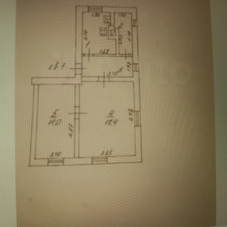 Купить двухкомнатную квартиру в Микрорайоне 10-й в Белгороде. Вариант № 48861, 16, площадь -  квм, цена 7200000 рублей