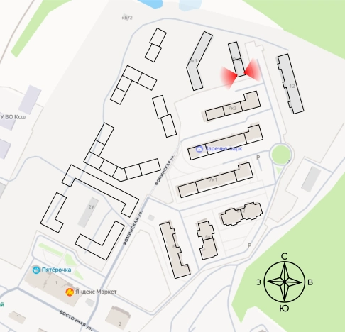 Купить двухкомнатную квартиру в новостройках в районе Октябрьский в Владимирской области. Вариант № 95027, 2, площадь -  квм, цена 6372000 рублей