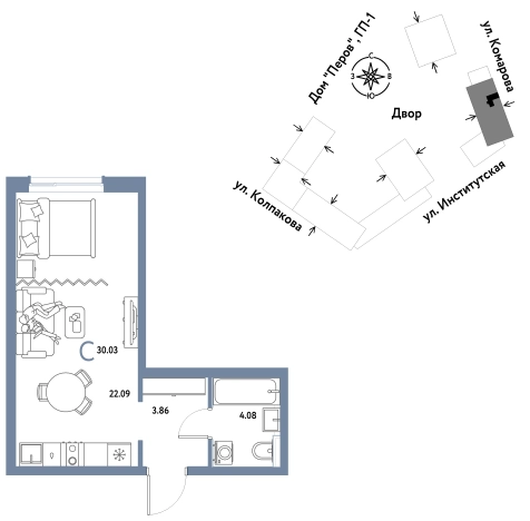 Купить квартиру на улице Советская в Королёве. Вариант № 10440514, 0, площадь - квм, цена 11706667 рублей
