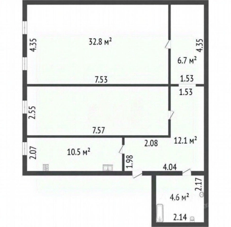 Купить двухкомнатную квартиру у метро Чернышевская в Санкт-Петербурге. Вариант № 7174867, 0, площадь -  квм, цена 19500000 рублей