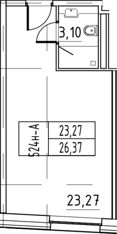 Купить Студию у метро Московская в Санкт-Петербурге. Вариант № 6497920, 0, площадь -  квм, цена 7172640 рублей