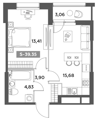 Купить двухкомнатную квартиру в новостройках у метро Звёздная в Санкт-Петербурге. Вариант № 6217277, 0, площадь -  квм, цена 13832113 рублей