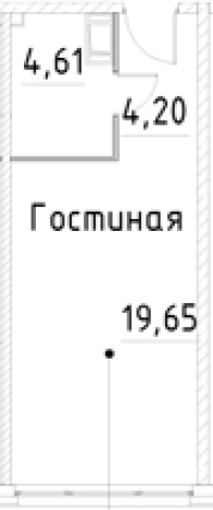 Купить Студию в новостройках в ЖК Про.Молодость в Санкт-Петербурге. Вариант № 7596392, 0, площадь -  квм, цена 5844860 рублей