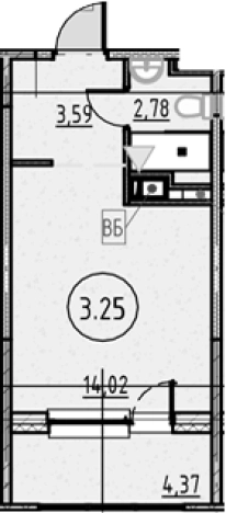Купить Студию в новостройках у метро Обухово в Санкт-Петербурге. Вариант № 4163484, 0, площадь -  квм, цена 5800643 рублей
