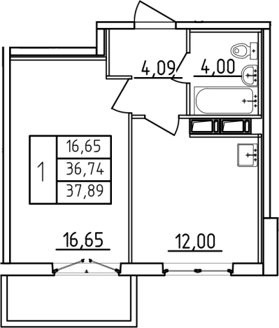 Купить однокомнатную квартиру в ЖК Аэросити в Санкт-Петербурге. Вариант № 6481808, 0, площадь -  квм, цена 6441300 рублей