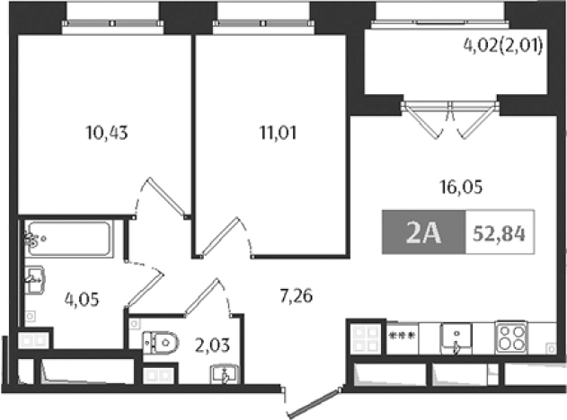Купить трехкомнатную квартиру в новостройках в ЖК Ranta Residence в Санкт-Петербурге. Вариант № 6054419, 0, площадь -  квм, цена 24306400 рублей