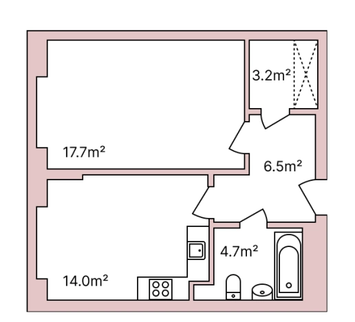 Купить квартиру на улице Соревнования в Нижнем Новгороде. Вариант № 123891, 0, площадь -  квм, цена 14383200 рублей