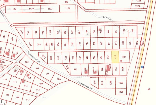 Купить земельный участок на улице 2-й проезд Добролюбова в Пензе. Вариант № 41052, 4, площадь -  квм, цена 1600000 рублей