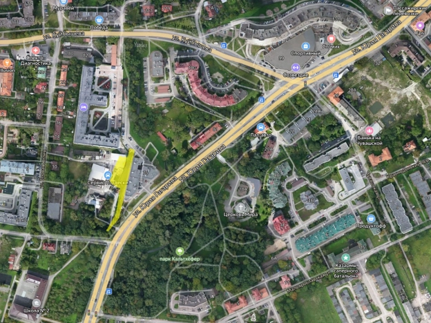 Купить земельный участок в Калининграде. Вариант № 15177, 4, площадь - квм, цена 13000000 рублей