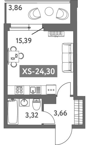 Купить Студию в ЖК Аквилон Zalive в Санкт-Петербурге. Вариант № 4035778, 0, площадь -  квм, цена 8051480 рублей