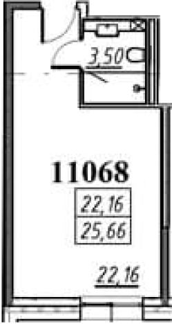 Купить Студию в ЖК Апарт-отель YE’S Primorsky в Санкт-Петербурге. Вариант № 6229789, 0, площадь -  квм, цена 7800640 рублей