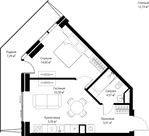 Купить квартиру в новостройках в ЖК JOIS в Москве. Вариант № 10675345, 0, площадь - квм, цена 36632050 рублей