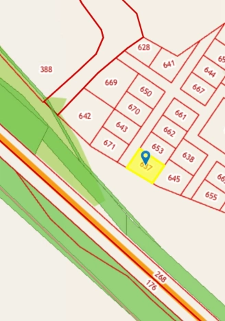 Купить земельный участок на улице 4-й Дорожный переулок в Вологодской области. Вариант № 4496, 5, площадь -  квм, цена 210000 рублей