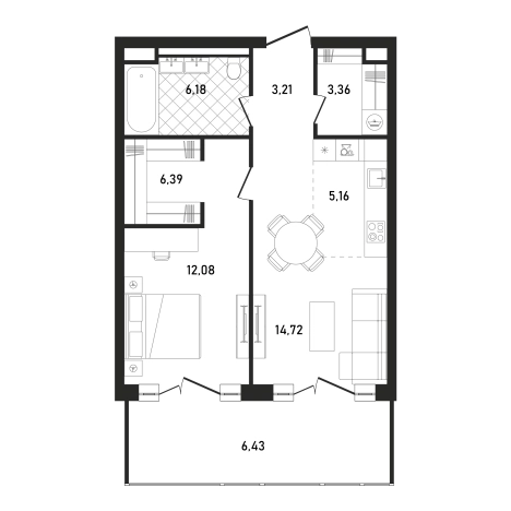 Купить квартиру в ЖК Republic в Москве. Вариант № 92307, 0, площадь -  квм, цена 48319447 рублей