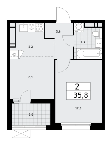 Купить квартиру в ЖК Скандинавия в Москве. Вариант № 144246, 0, площадь -  квм, цена 20259578 рублей