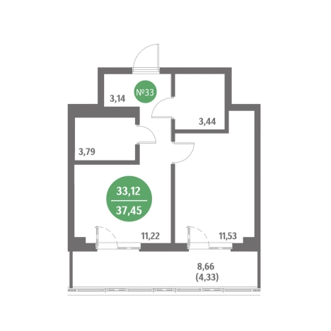 Купить квартиру в ЖК Стрижи в Приморском крае. Вариант № 10290372, 0, площадь -  квм, цена 7995000 рублей