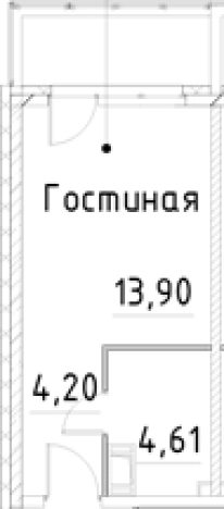 Купить Студию в новостройках в ЖК Про.Молодость в Санкт-Петербурге. Вариант № 7596541, 0, площадь -  квм, цена 5262790 рублей