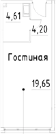 Купить Студию в новостройках на улице проспект Большевиков в Санкт-Петербурге. Вариант № 9327674, 0, площадь -  квм, цена 5844860 рублей